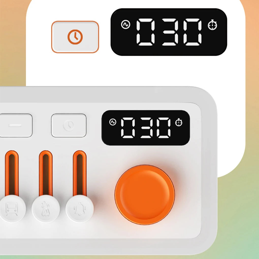 White Noise Machine 3-in-1 – Mix 256 Custom Sounds + RGB Mood Light + Bluetooth Speaker